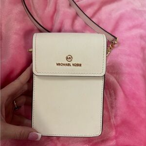 Michael Kors Cream Crossbody Bag